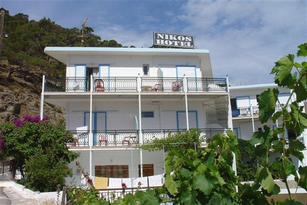 Nikos Hotel Diafánion Eksteriør billede